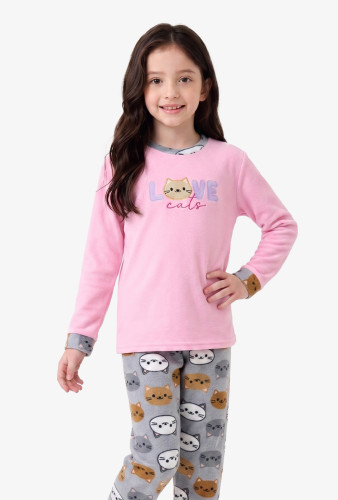 Pijama Cat Love
